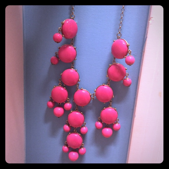Pink Statement Necklace!!