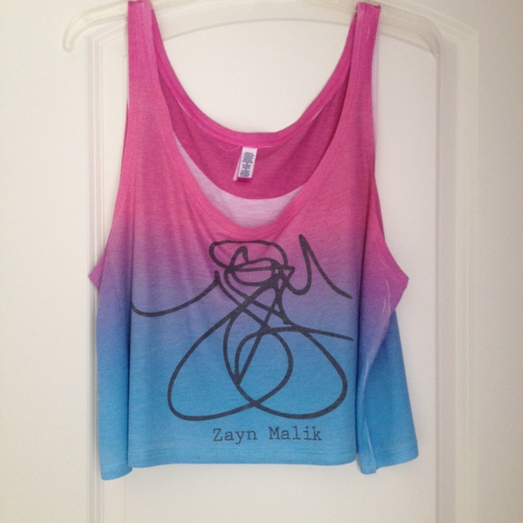 One Direction Zayn Malik Signature Tank Top - Picture 1 of 4
