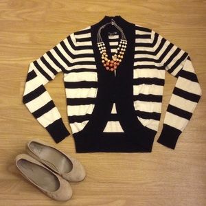 Navy Swing Cardigan