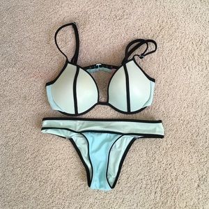 two piece swimsuit