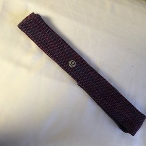 Lulu lemon headband- magenta pattern