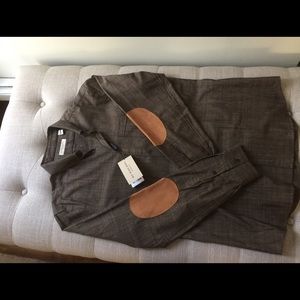 Mens Burberry button down shirt