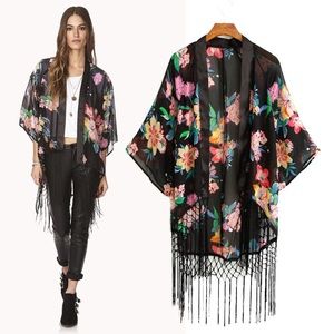Floral Kimono