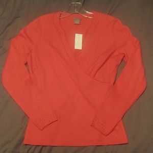 Long-sleeve Ann Taylor blouse