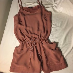 Dusty Rose Romper