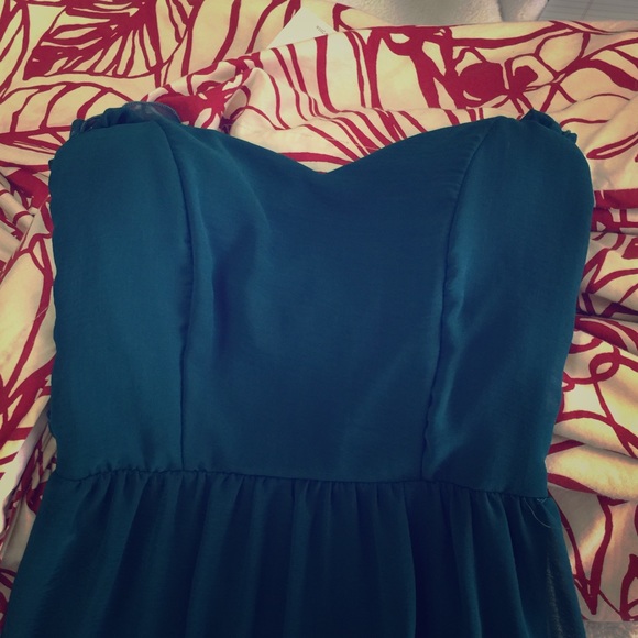 Lulu's chiffon maxi dress