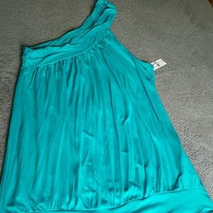 NWT One shoulder NY & Co top