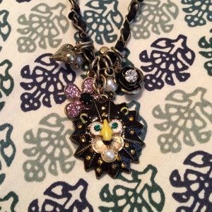Betsey Johnson Lion Necklace