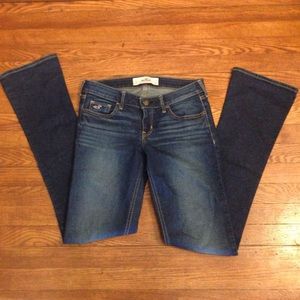 Hollister boot cut jeans!