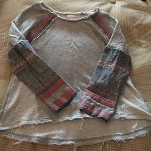 Free people long sleeved shirt