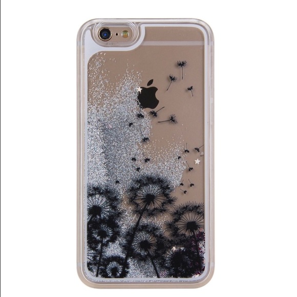 Accessories - iPhone 6 Plus liquid glitter case