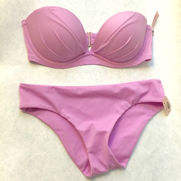 Victoria's Secret Other - Victoria's Secret Push-Up Bandeau Strapless Bikini