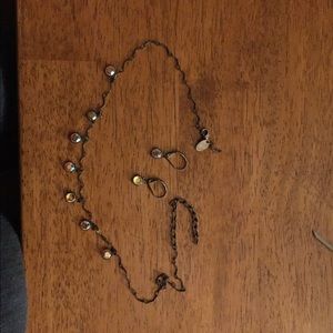 Lia Sophia Earring and Necklace Set