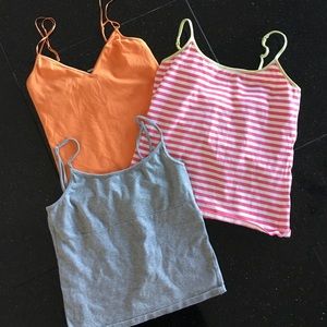 BUNDLE A&F and Victoria's Secret camis