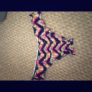 Vix bathing suit cheeky scrunched bottoms