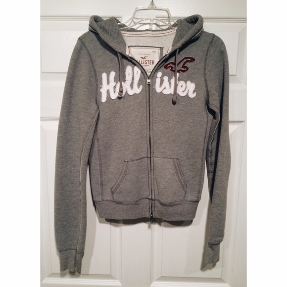 Hollister logo-graphic hoodie