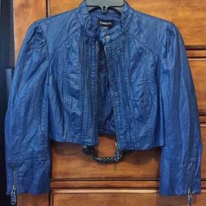 Bebe pin tuck jacket