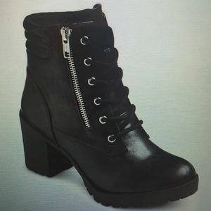 Black ankle boots