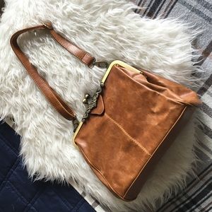 New Brown Vintage Style Purse