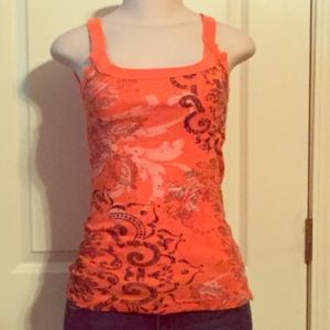 Muddy Paisley Tank Top