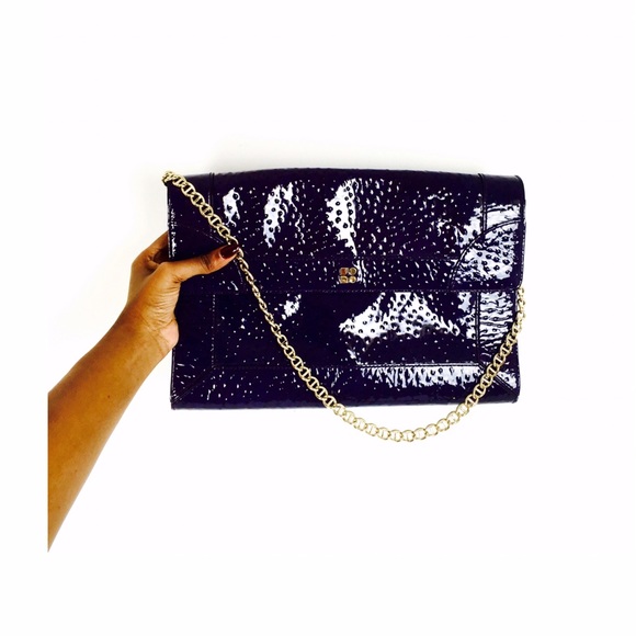 π2X HPπ KATE SPADE leather embossed clutch - Picture 2 of 6