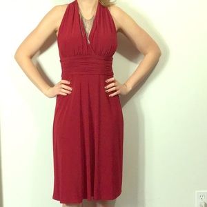 Evan Piccone Evening Dress Red size 8 stretch