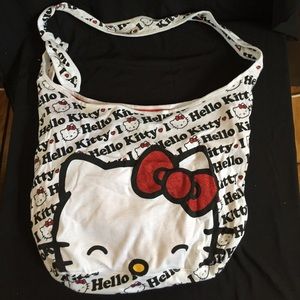 Hello kitty cross body tote