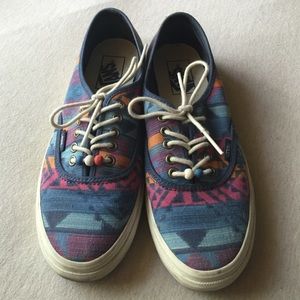 Vans Tribal Design Sneakers