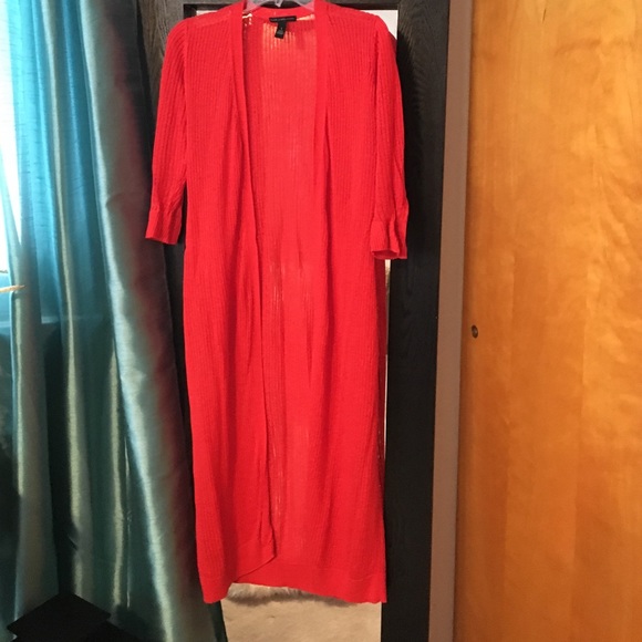 Chico's black label Coral 3/4 sleeve duster