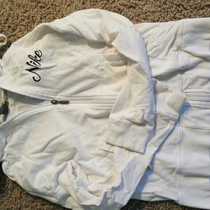 White Nike jacket