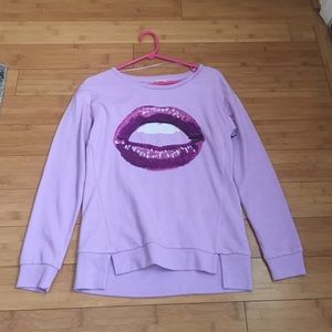 Purple juicy couture sweatshirt