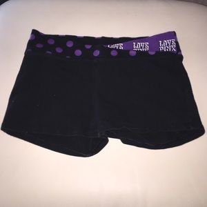 Small PINK Yoga Shorts