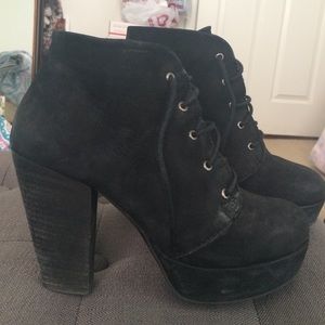 Black booties