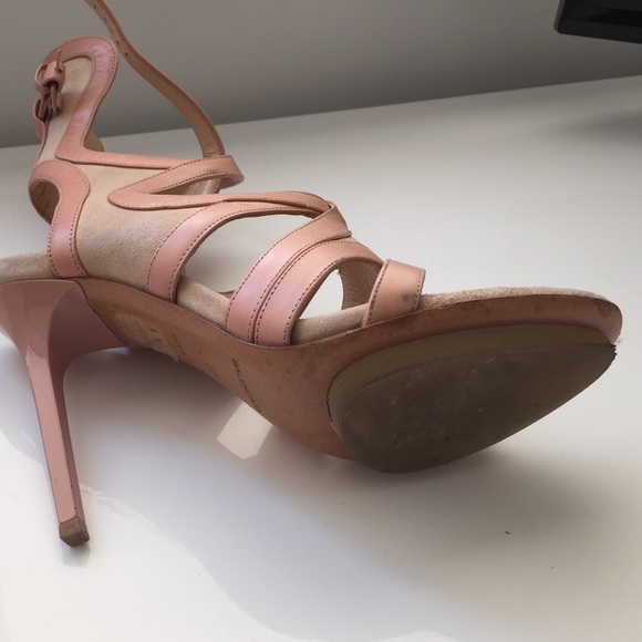 Balenciaga couture nude heel - suede/leather trim - Picture 4 of 4