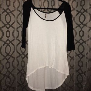 3 quarter sleeve long shirt