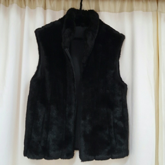 Giacca Gallery Black Reversible Vest - Picture 1 of 4