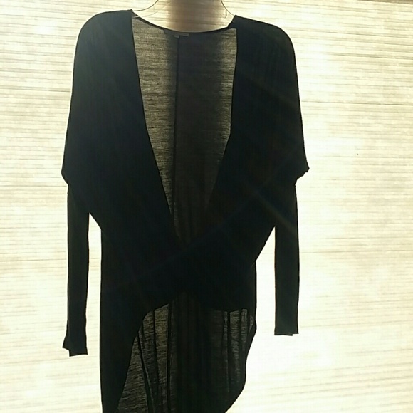 Cute criss cross shirt black