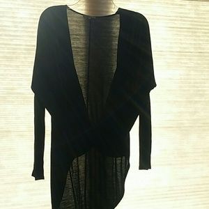 Cute criss cross shirt black