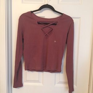 Pacsun mauve top