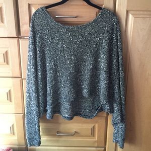Adorable crop top sweater