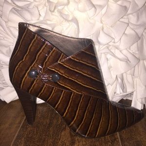 Via Spiga snakeskin boots