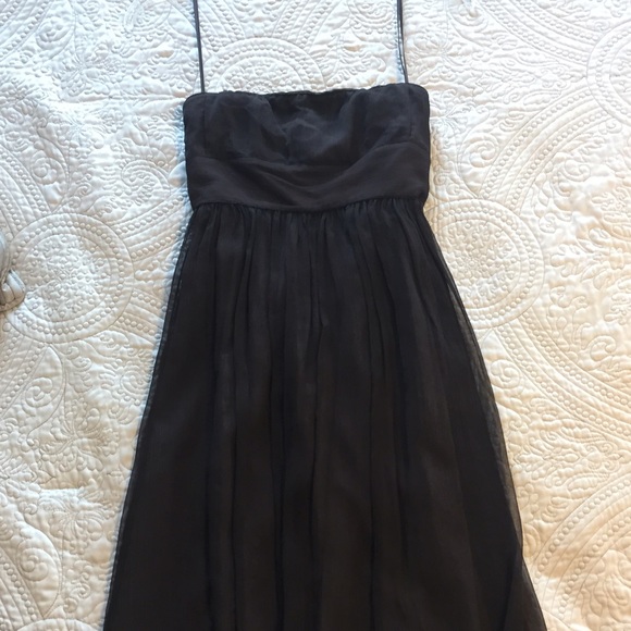J.Crew Emily silk chiffon dress