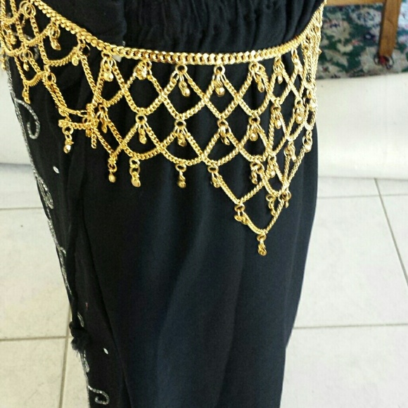BELLY DANCING  Gold belt - Picture 4 of 4