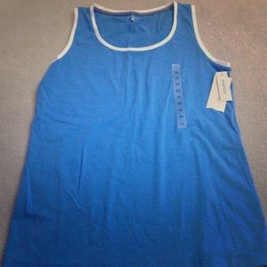 Jones New York Sport tank blue