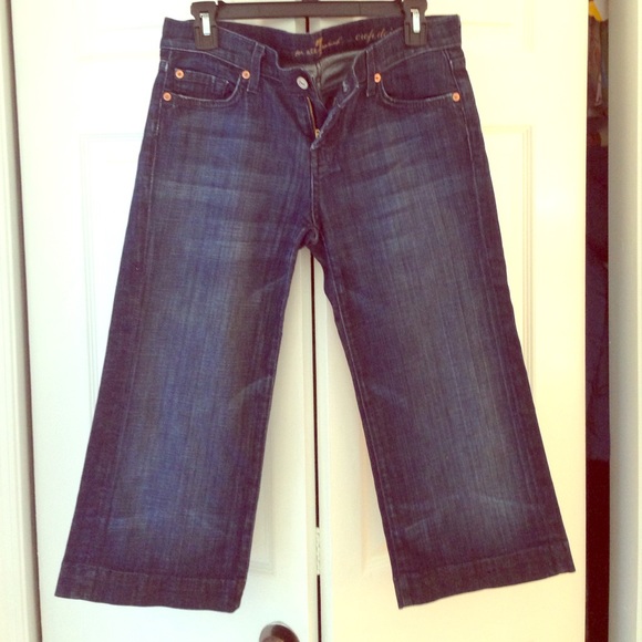 7 for all Mankind cropped Dojo jeans