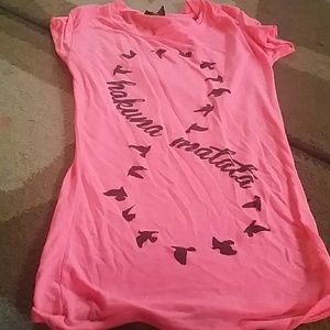 Pink See Through Shirt