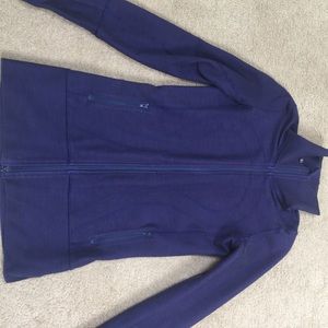 Lululemon in stride jacket slub denim 4
