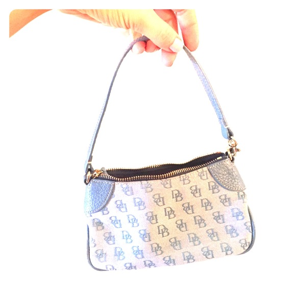 Dooney and Bourke Aqua mini purse