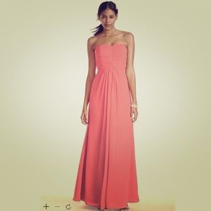 Long chiffon dress