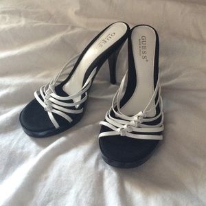 Open Toe/Open Back Guess Heels